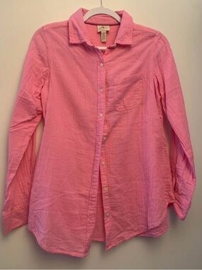 St. John's Bay Pink Button-Down